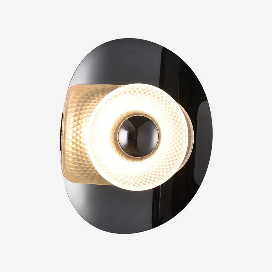 Zuma Line - Applique murale LED/8W/230V noir/noir fumé