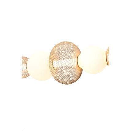 Zuma Line - Dimmbare LED-Pendelleuchte an Kabel LED/27W/230V 3000-5700K goldfarben + Fernbedienung