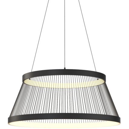 Zuma Line - Suspension filaire à intensité variable LED/53W/230V 2700-6000K noir + télécommande