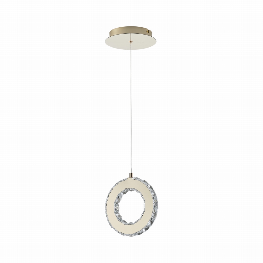 Zuma Line - dimmbare LED-Pendelleuchte an Kabel LED/10W/230V goldfarben