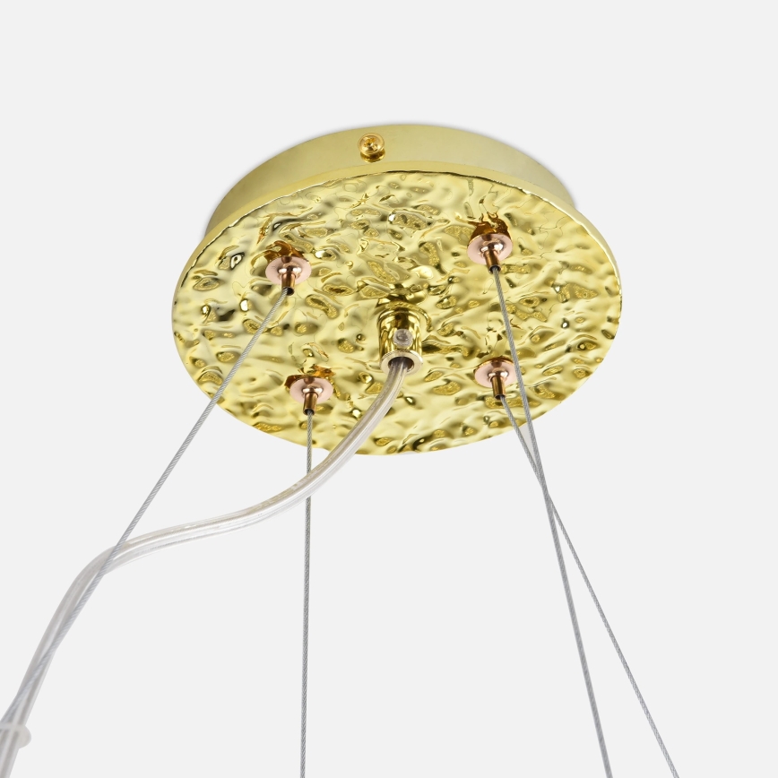 Zuma Line - Suspension sur câble 14xG9/3,5W/230V 115x40 cm dorée