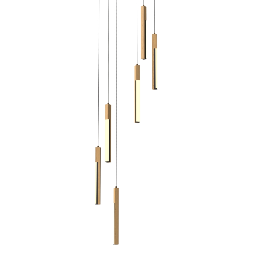 Zuma Line - Lampadario a sospensione con filo LED dimmerabile LED/25W/230V