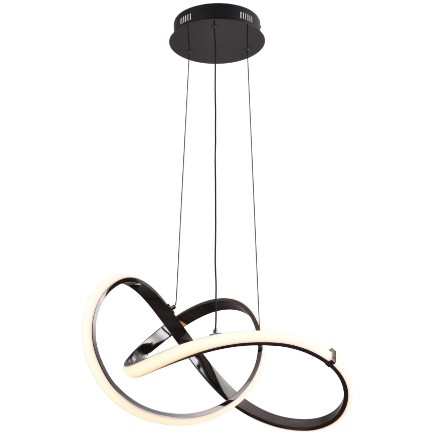 Zuma Line - Lampadario a sospensione con filo LED dimmerabile LED/44W/230V nero