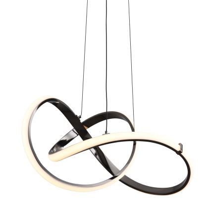 Zuma Line - Lampadario a sospensione con filo LED dimmerabile LED/44W/230V nero