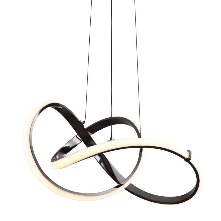 Zuma Line - Lampadario a sospensione con filo LED dimmerabile LED/44W/230V nero