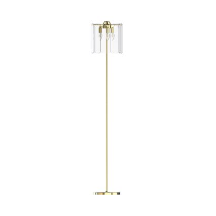 Zuma Line - Lampada con piedistallo 3xE14/40W/230V oro