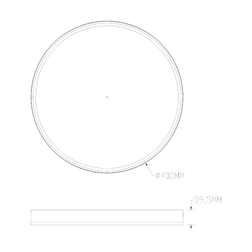 Zuma Line - Lampada da soffitto dimmerabile LED RGBW LED/32W/230V + LED/8W 3000-6000K nero/oro + telecomando
