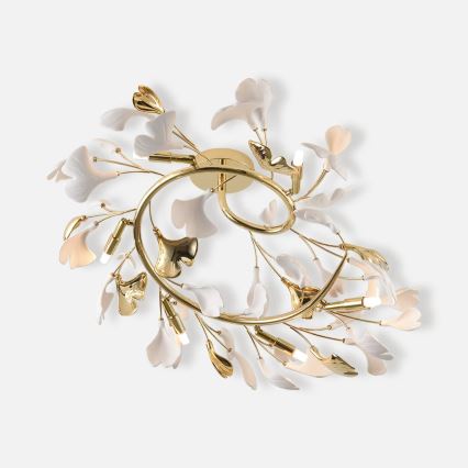 Zuma Line - Aufgesetzter Kronleuchter 6xG9/42W/230V Ø 70 cm goldfarben