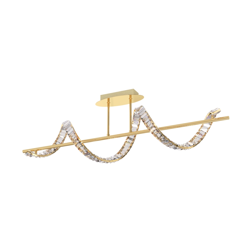 Zuma Line - Lampadario a LED dimmerabile con cristalli su barra LED/24,5W/230V 2700-6000K + telecomando
