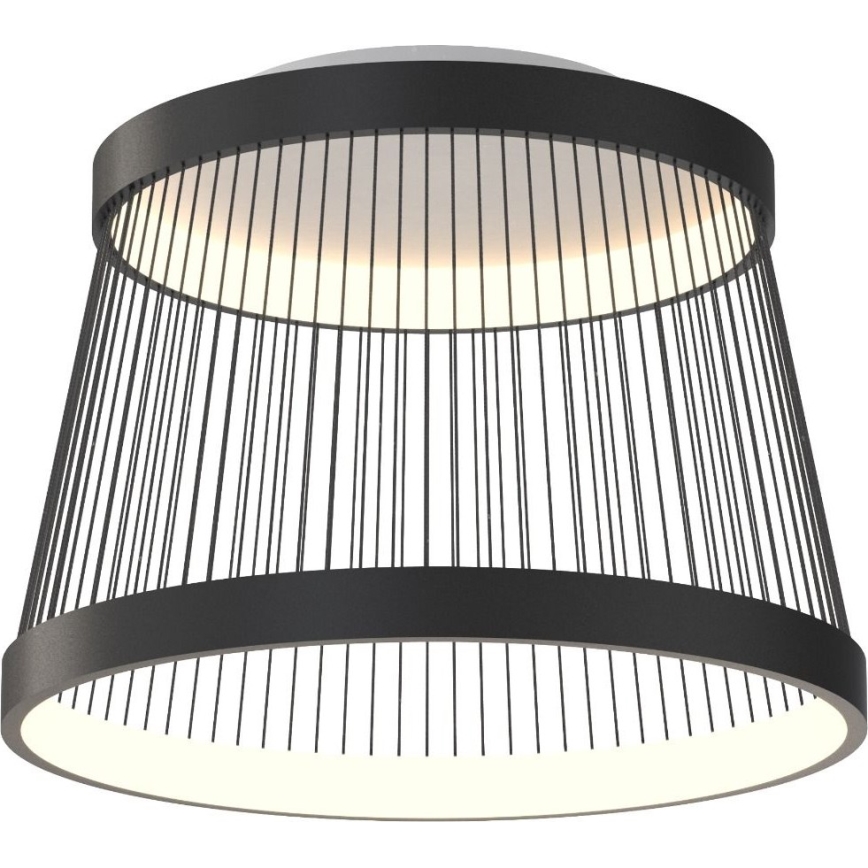 Zuma Line - Plafonnier à intensité variable LED/32W/230V 2700-6000K noir + télécommande