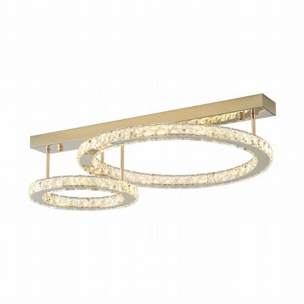Zuma Line - Dimmbare LED-Deckenleuchte LED/36W/230V goldfarben
