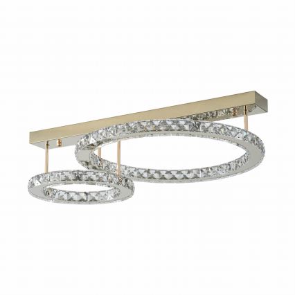 Zuma Line - Plafoniera LED dimmerabile 36W/230V dorata