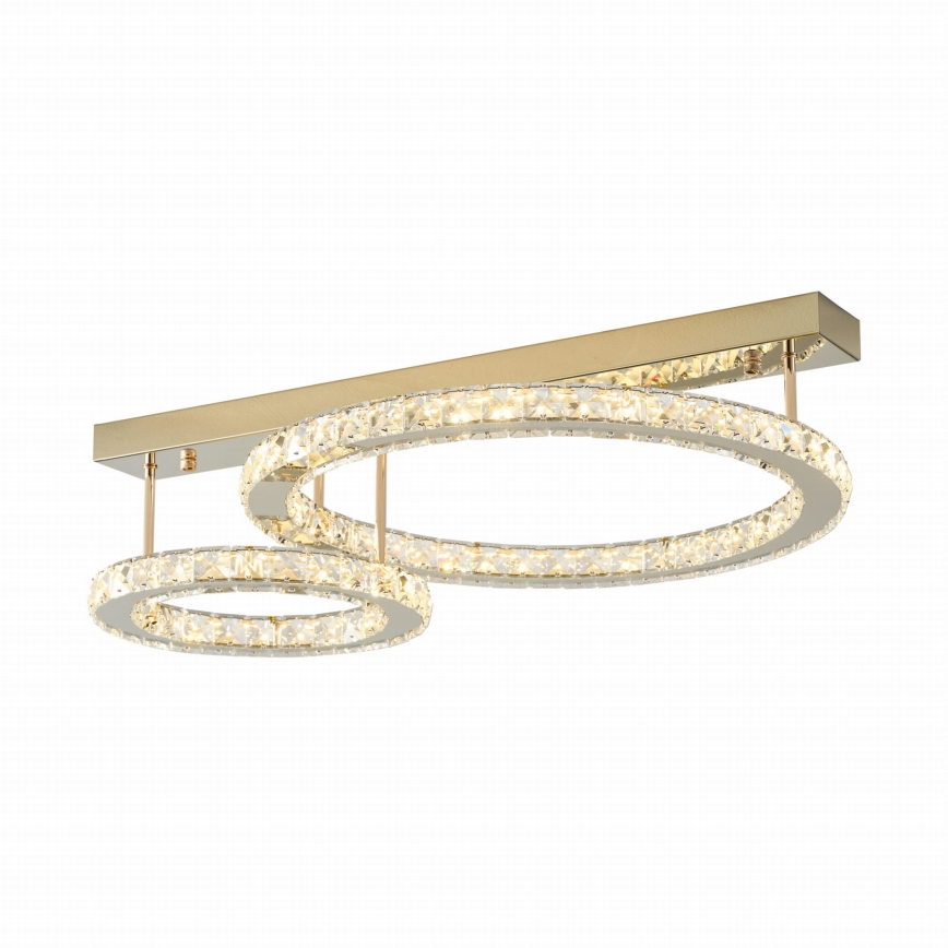 Zuma Line - Plafoniera LED dimmerabile 36W/230V dorata