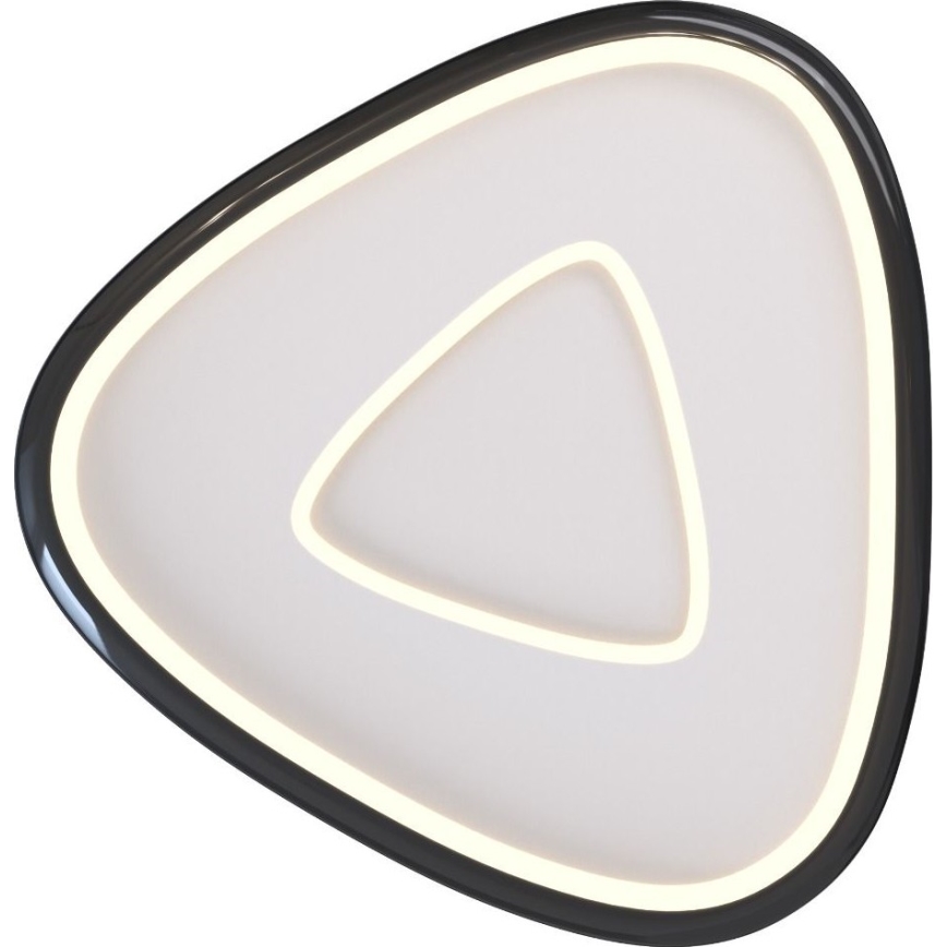 Zuma Line - Plafonnier à intensité variable LED/27W/230V 3000K noir chrome brillant