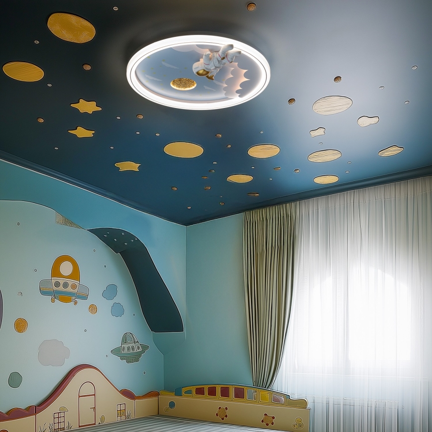 Zuma Line - LED Dimmerabile dětské Plafoniera LED/42W/230V 3000/5700K astronaut