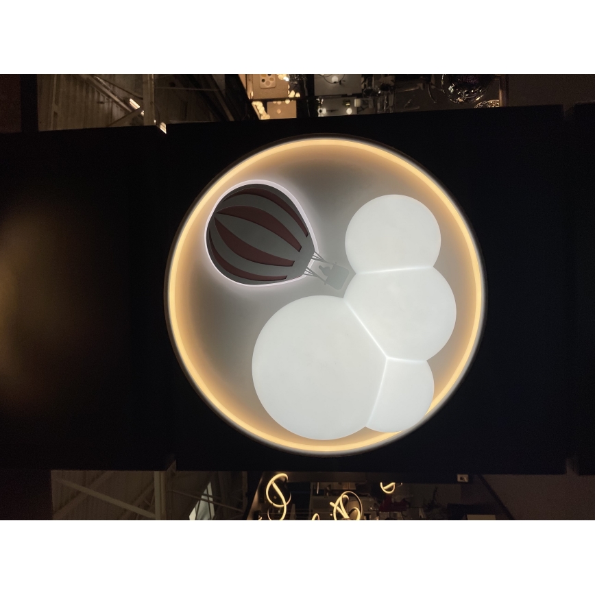 Zuma Line - Plafonnier enfant à intensité variable LED/42W/230V 3000/5700K rose