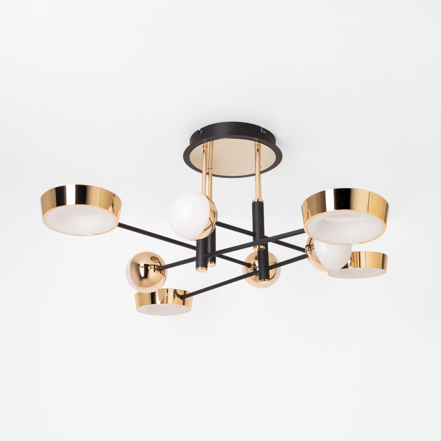 Zuma Line - Plafonnier LED dimmable à montage en surface LED/60W/230V doré/noir