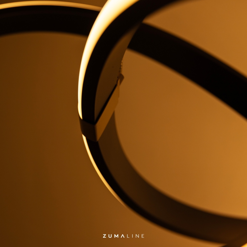 Zuma Line - LED dimmbare Deckenleuchte LED/44W/230V schwarz/gold