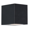 Zuma Line - Outdoor-Wandleuchte 1xGU10/35W/230V IP44 schwarz