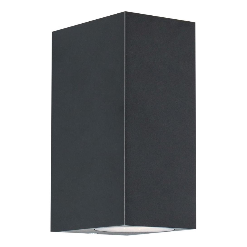 Zuma Line - Outdoor-Wandleuchte 2xGU10/35W/230V IP44 schwarz