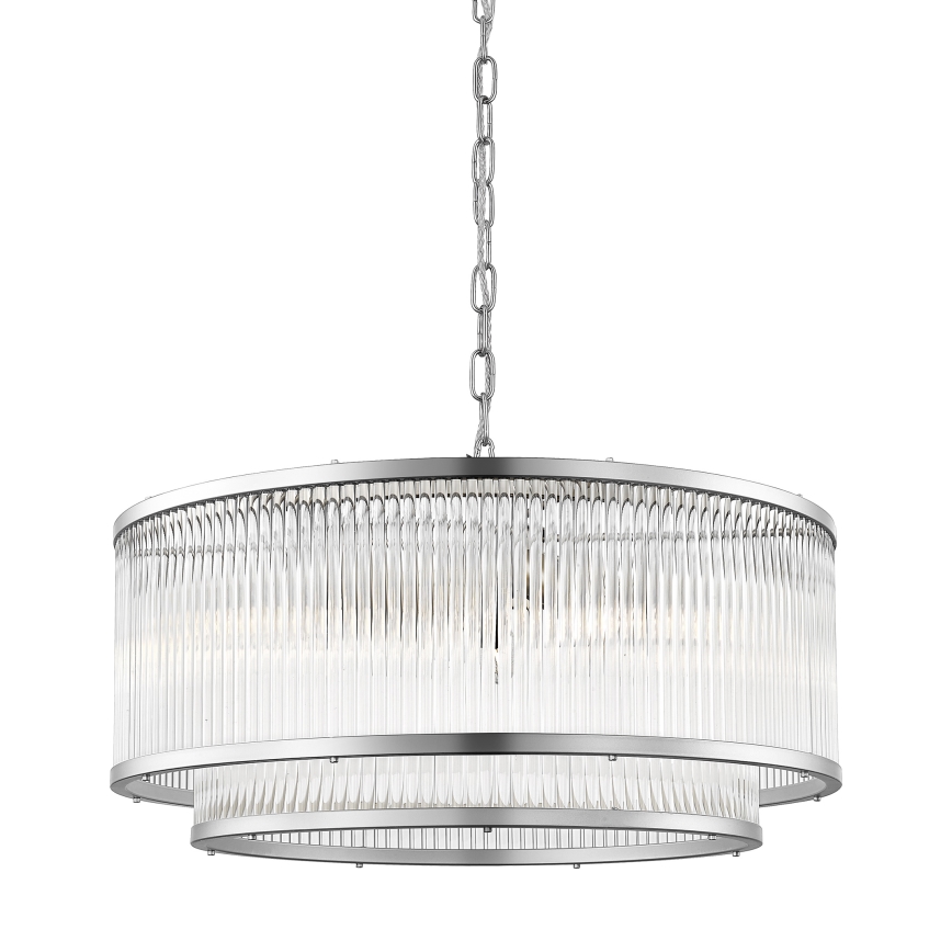 Zuma Line - Lampadario a sospensione con catena 6xE14/60W/230V cromo lucido