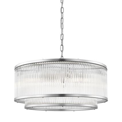 Zuma Line - Suspension chaîne 6xE14/60W/230V chrome brillant