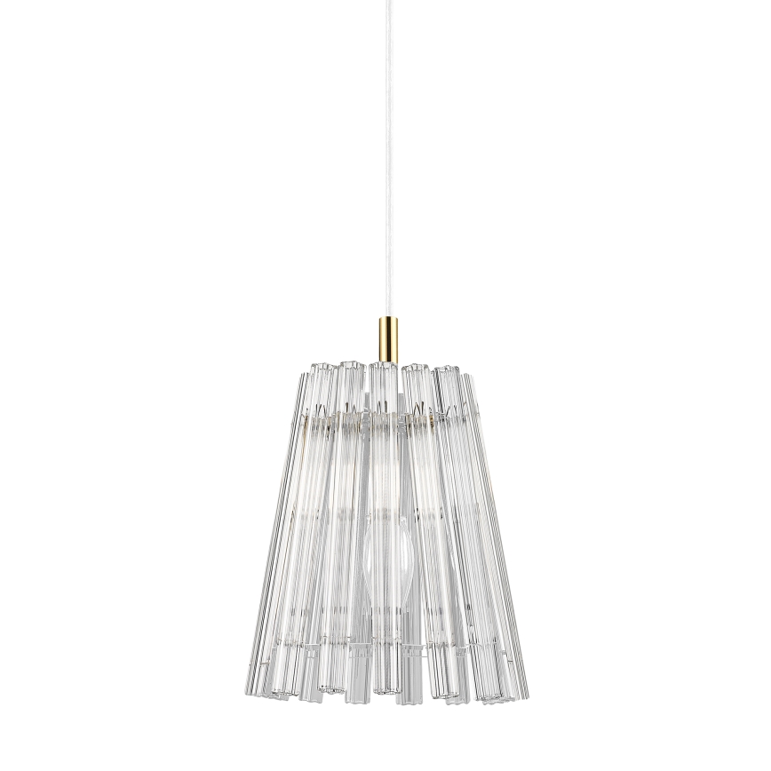 Zuma Line - Lampadario a sospensione con filo 1xE14/40W/230V oro