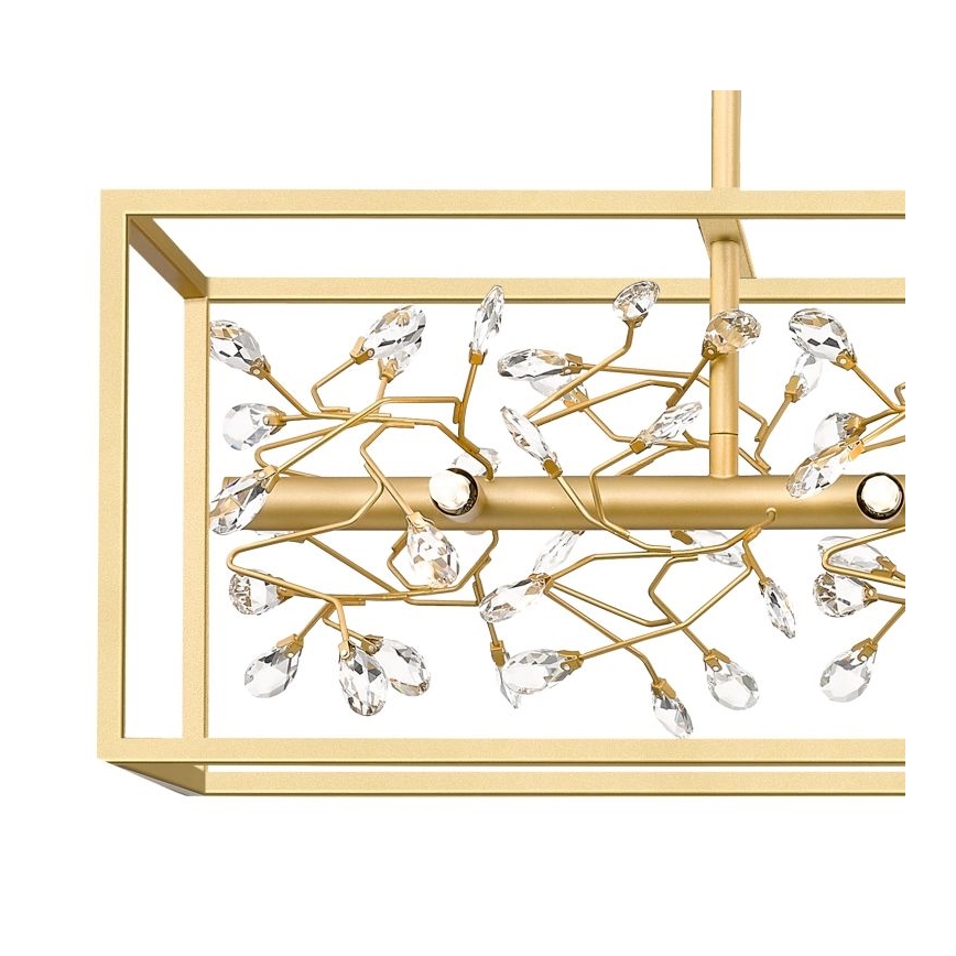 Zuma Line - Lampadario a sospensione con catena 6xG9/33W/230V oro