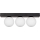 Zuma Line - Plafoniera 3xG9/8W/230V 46,5 cm nero