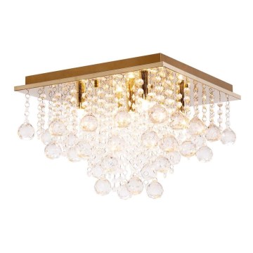 Zuma Line - Plafoniera 5xG9/42W/230V oro