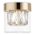 Zuma Line - Plafoniera di cristallo 1xG9/28W/230V oro