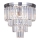 Zuma Line - Plafoniera di cristallo 5xE14/40W/230V cromo lucido
