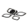 Zuma Line - Plafoniera LED dimmerabile LED/30W/230V 3000-6000K nero + telecomando