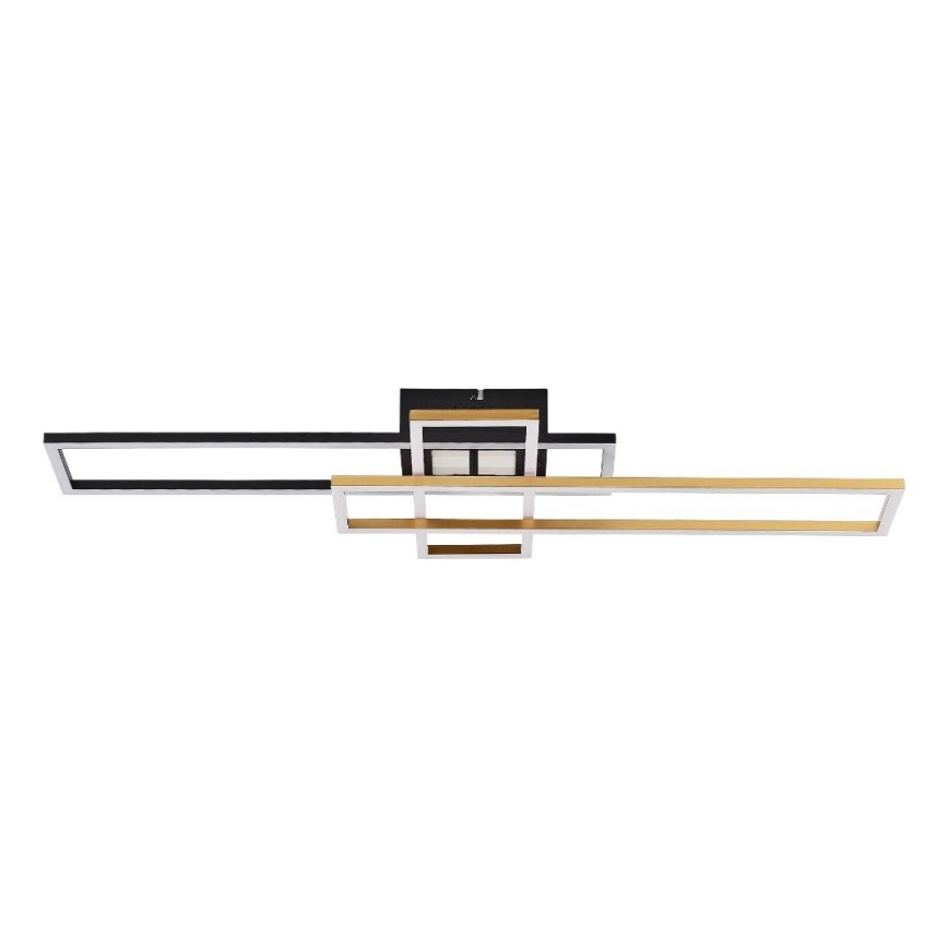 Zuma Line - Plafoniera LED dimmerabile LED/55W/230V 3000-6000K nero/oro + telecomando
