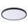 Zuma Line - Plafoniera LED LED/42W/230V 3000/4000/6000K diam. 50 cm nera