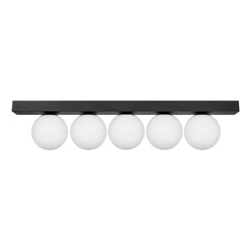 Zuma Line - Plafonnier 5xG9/8W/230V noir