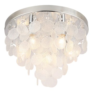 Zuma Line - Plafonnier 8xE14/40W/230V chrome brillant