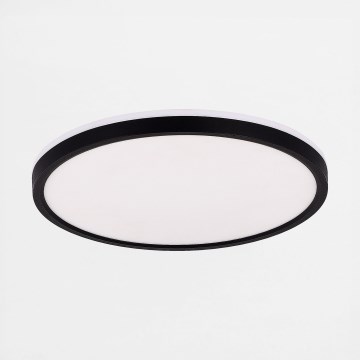 Zuma Line - Plafonnier à intensité variable LED/26,5W/230V + LED/6,5W 3000/4000/5500K d. 32 cm noir