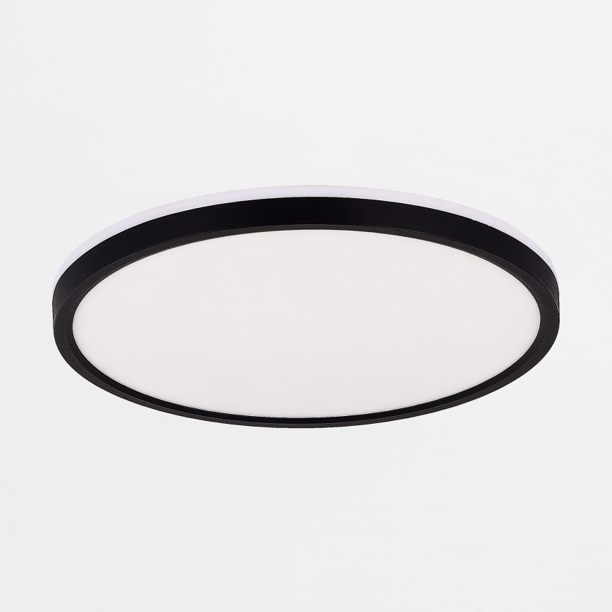 Zuma Line - Plafonnier à intensité variable LED/38W/230V + LED/11W 3000/4000/5500K d. 50 cm noir