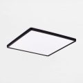 Zuma Line - Plafonnier à intensité variable LED/38W/230V + LED/12W 3000/4000/5500K 40x40 cm noir