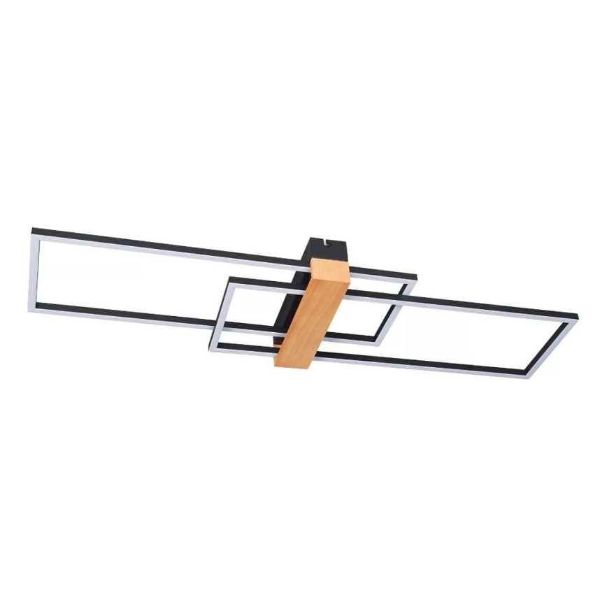 Zuma Line - Plafonnier LED/39W/230V 3000K noir/pin