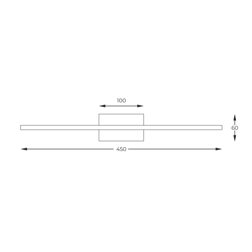 Zuma Line - Lampada LED da quadro LED/10W/230V 45 cm oro