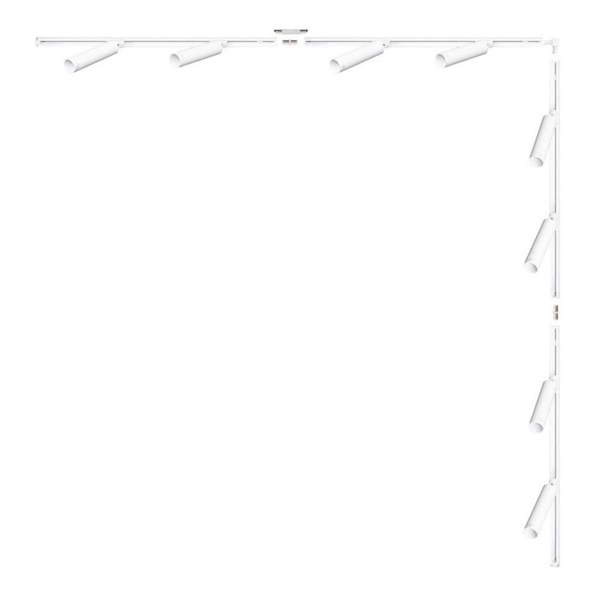 Zuma Line - Schienenstrahler 8xGU10/35W/230V Weiß