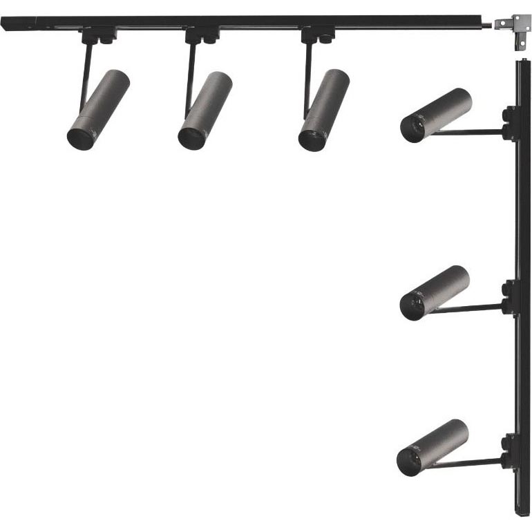 Zuma Line - Schienenstrahler für Schienensystem 6xGU10/35W/230V schwarz