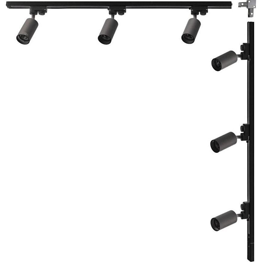 Zuma Line - Strahler für Schienensystem 6xGU10/35W/230V, schwarz