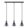 Zuma Line - Suspension filaire 3xE27/40W/230V anthracite