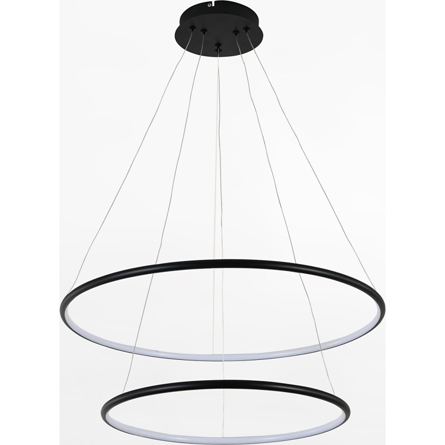Zuma Line - Suspension filaire LED/40W/230V noir