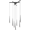 Zuma Line - Suspension LED sur câble 7xLED/6W/230V noir
