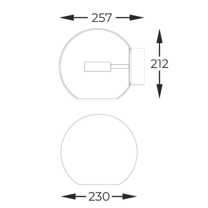 Zuma Line - Applique murale LED/5W/230V chrome brillant