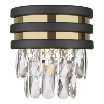 Zuma Line - Wandleuchte 1xG9/42W/230V schwarz/gold